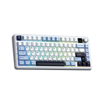 TECLADO F75MAX INALAMBRICO BLUE/WHITE/DARK PURPLE - REAPER SWITCH AULA