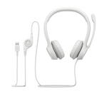LOGITECH HEADSET H390 USB WHITE LOGITECH