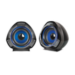 PARLANTE MIC S315B RHAPSODY BLU/ 2.0 /USB 2.5" MICRONICS