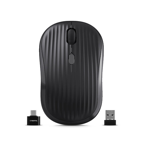 ACCORD BLACK CYB M701-3M MOUSE BT WIFI RECARGABLE CYBERTEL