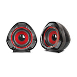 PARLANTE MIC S315B RHAPSODY RED/ 2.0 /USB 2.5" MICRONICS