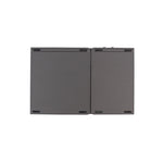 TECLADO INALÁMBRICO PLEGABLE TE-4075S, BT 3.0, GRIS TEROS