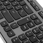 Teclado MICRONICS Milano Mic K704 Multimedia, USB