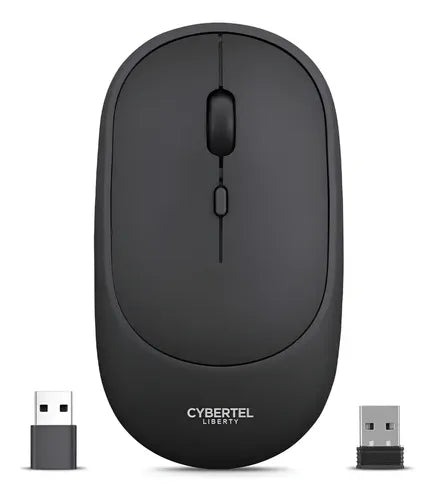 LIBERTY 3 BLACK CYB M508B MOUSE BT WIFI RECARGABLE CYBERTEL