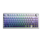 TECLADO AULA F75 RGB INALÁMBRICO INGLÉS GRADIENT PURPLE - STAR VECTOR SWITCH