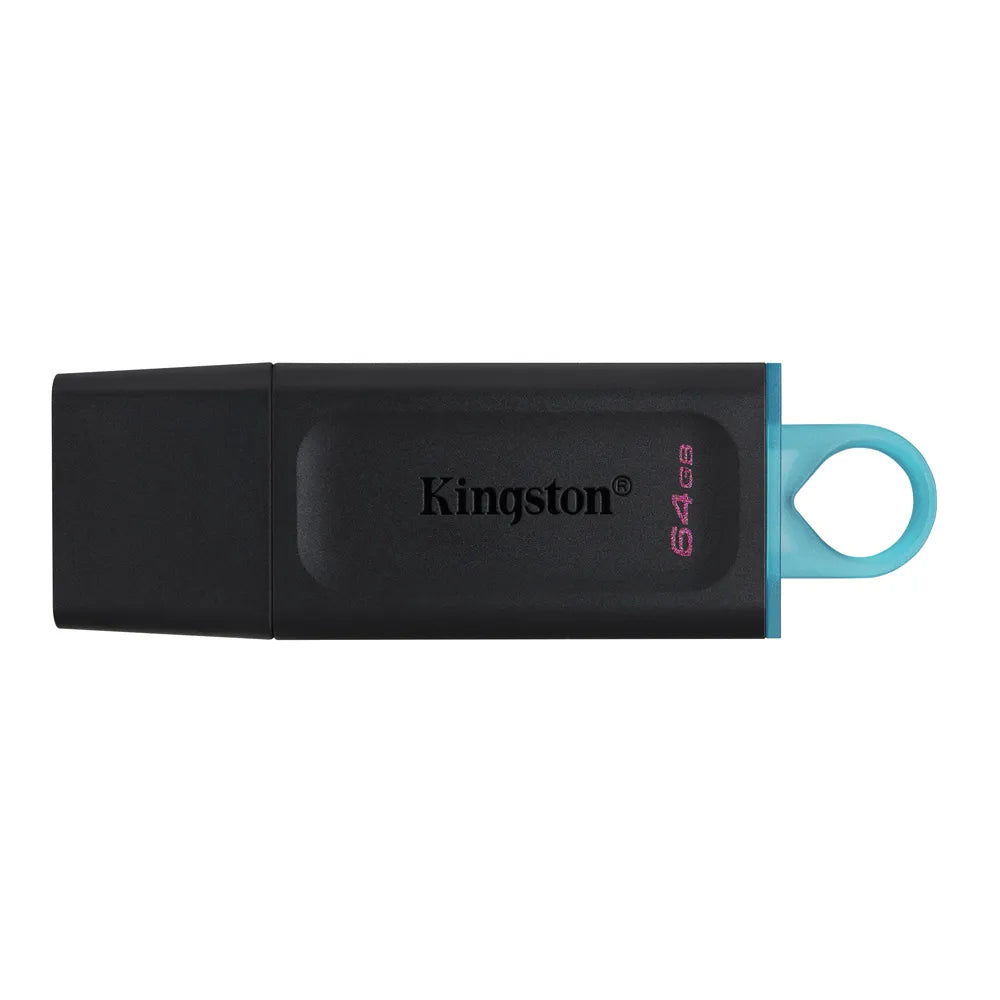 MEMORIA USB EXODIA 64GB, USB 3.2 GEN 1, BLACK KINGSTON