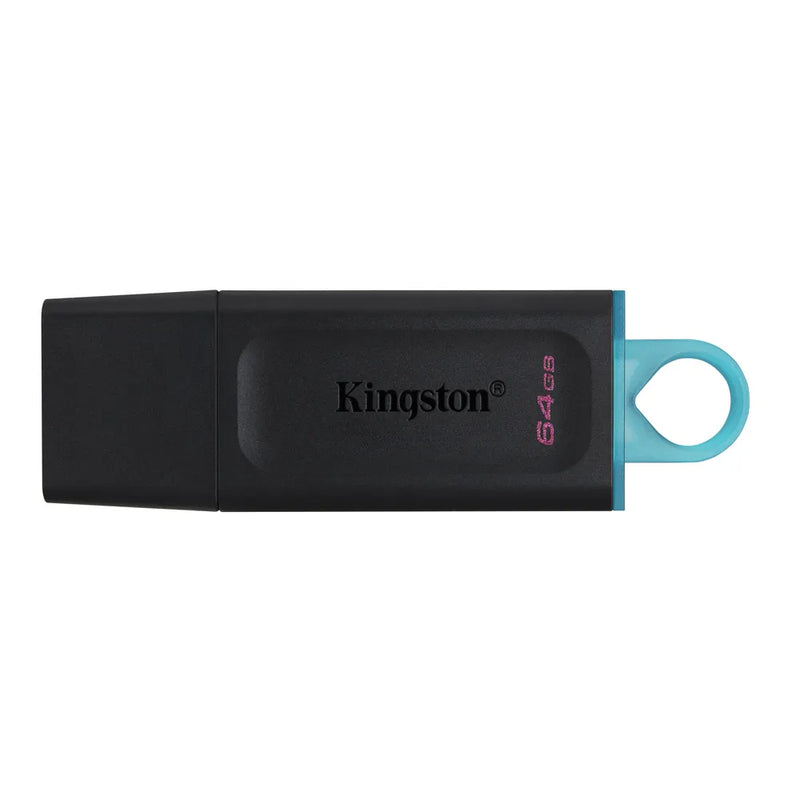 MEMORIA USB EXODIA 64GB, USB 3.2 GEN 1, BLACK KINGSTON