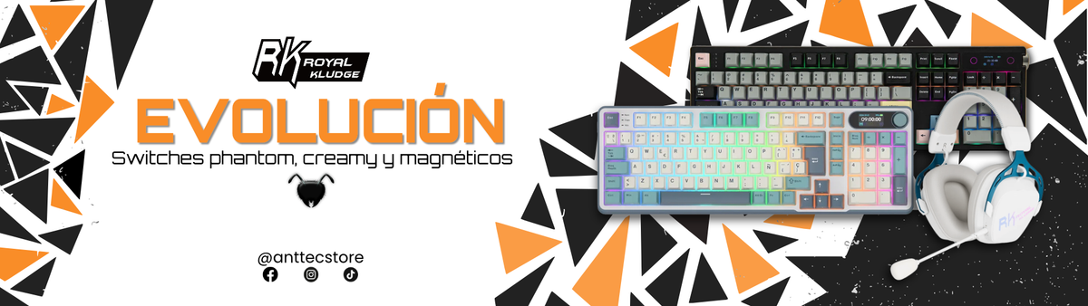 Royal Kludge: Evolución. Switches phantom, creamy y magnéticos.