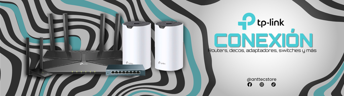 TP-Link: Conexión. Routers, decos, adaptadores, switches y más.