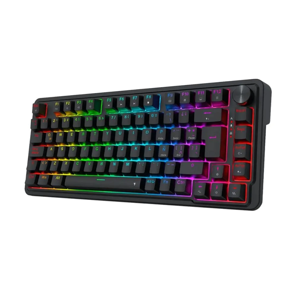 TECLADO UCAL PRO K673 ESPAÑOL BLACK