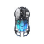 MOUSE MERCURY M2 INALÁMBRICO TRANSPARENT BLACK GRAVASTAR