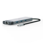 UH9120C HUB USB TIPO C 9 EN 1 – 1× HDMI 4K@60HZ + 1× RJ45 GIGABIT + 1× USB-C CARGA PD 100W + 1× USB-C DATOS 5GBPS + 3× USB-A 3.0 (5GBPS) + 1× LECTOR SD + 1× LECTOR MICROSD (104MB/S). TP LINK