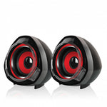 PARLANTE MIC S315B RHAPSODY RED/ 2.0 /USB 2.5" MICRONICS