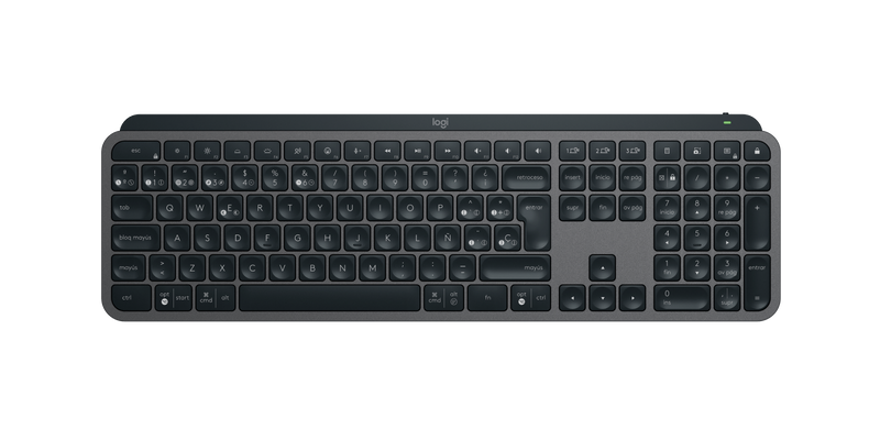 TECLADO LOGITECH MX KEYS S ILLUMINATED WIRELESS / BT BLACK SP LOGITECH