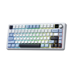 TECLADO F75MAX INALAMBRICO BLUE/WHITE/DARK PURPLE - REAPER SWITCH AULA