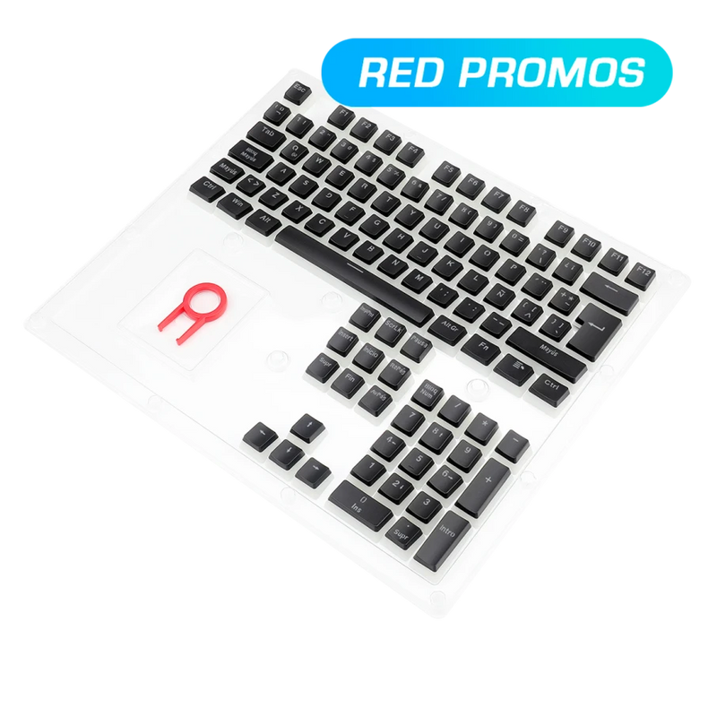 KEYCAPS SCARAB, SPANISH A130B-SP BLACK SIN SERIAL