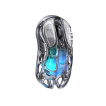 MOUSE MERCURY M2 INALÁMBRICO TRANSPARENT BLACK GRAVASTAR