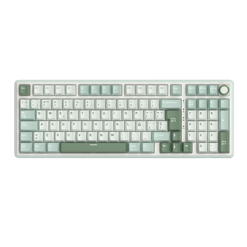 TECLADO RK R98PRO CABLEADO SKYCYAN - CREAMY SWITCH ROYAL KLUDGE