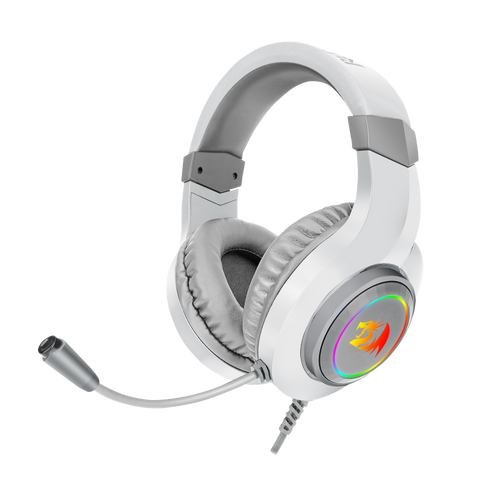 AURICULARES REDRAGON HYLAS H260W-RGB WHITE REDRAGON