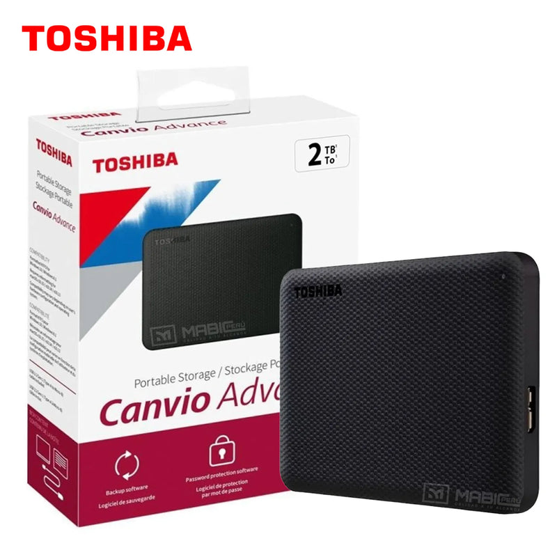2TB CANVIO ADVANCE BLACK -V10 TOSHIBA