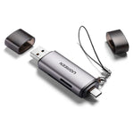 CM185 - ADAPTADOR USB/USB A + CARD READER