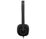 AUDIFONO CIMICROF. LOGITECH H151 STEREO BLACK (981-000587) LOGITECH