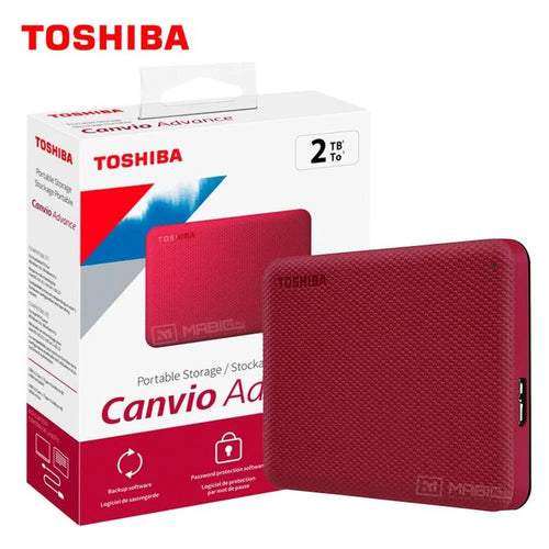 2TB CANVIO ADVANCE RED -V10 TOSHIBA