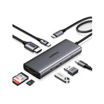 15531 - CM498 - ADAPTADOR HUB- USB C - 1 USB-C 3.2+2 USB-A 3.2+1 HDMI 1.4+ 1 SD/TF CARD SLOT