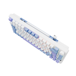 TECLADO RK-M75 INALAMBRICO TARO  MILK - K SILVER SWITCH ROYAL KLUDGE