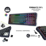 TECLADO BRAGI PRO K688GB INALAMBRICO ESPAÑOL REDRAGON