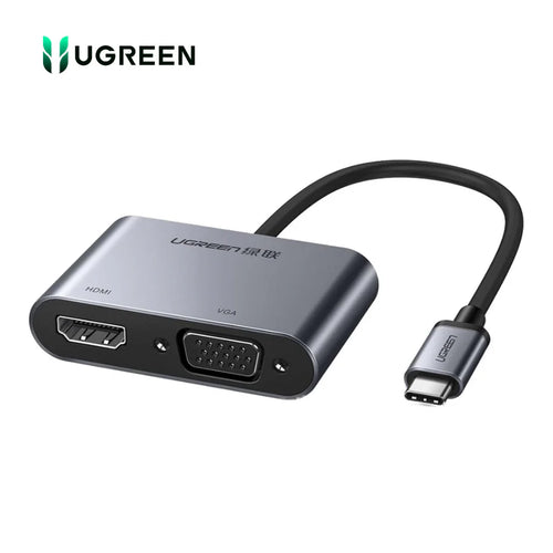 CM162 - ADAPTADOR USB-C A HDMI+VGA - PD UGREEN
