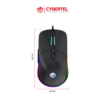 KIT STRIKER + CBX GT1802+TECLADO GAMER MECANICO RGB STRIKER + MOUSE GAMER + PAD MOUSE CYBERTEL