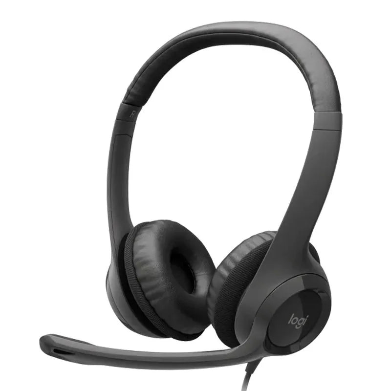 LOGITECH HEADSET H390 USB BLACK  LOGITECH