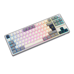 TECLADO ROYAL KLUDGE RK-R87PRO TKL CABLEADO HALF GREY - CREAMY SWITCH ROYAL KLUDGE