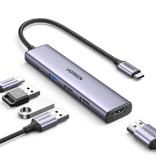CM478 - ADAPTADOR HUB 5 EN 1 - USB-C A HDMI