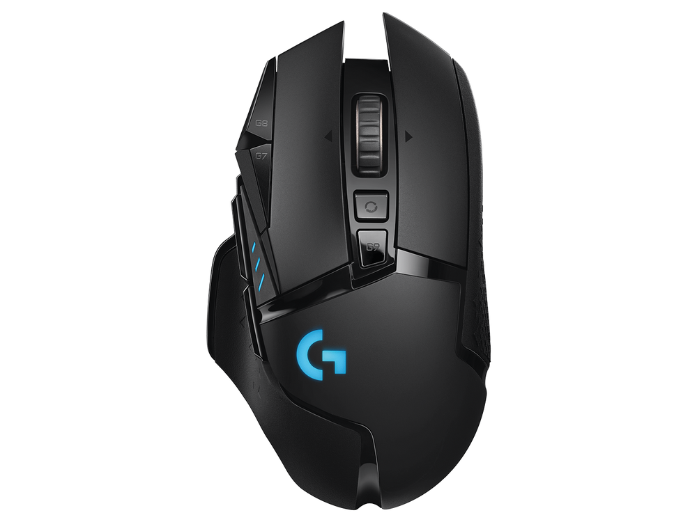 MOUSE G502 LIGTHSPEED WIRELESS BLACK (910-005565) LOGITECH