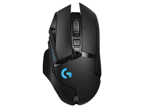 MOUSE G502 LIGTHSPEED WIRELESS BLACK (910-005565) LOGITECH