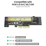 70503 - CM302 - ADAPTADOR TARJETA EXPRESS M.2 NVME A PCI-E3.0X4 UGREEN