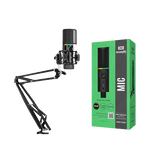 MICRÓFONO MIC-48-RGB-MA-BK SOPORTE DE BRAZO STREAMPLIFY
