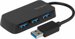 HUB USB TARGUS 4 PORT USB-A 3.0 NEGRO (ACH124US