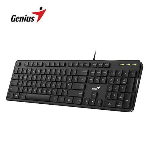 TECLADO GENIUS SLIMSTAR M200 USB MULTIMEDIA BLACK