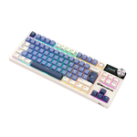 TECLADO MECANICO ROYAL KLUDGE RK-S85 INALAMBRICO 2.4 BT (SW-CLOUD)-HORIZON BLUE