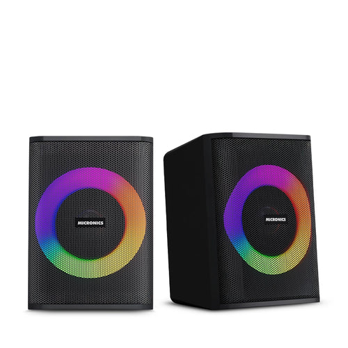 FIGTHER MIC S317R PARLANTE 2.0 RGB 2"