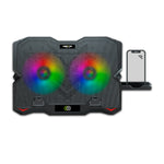 ARTIC FOX AB005H BASE CON COOLER 2FAN RAINBOW 12.5CM AIRBOOM