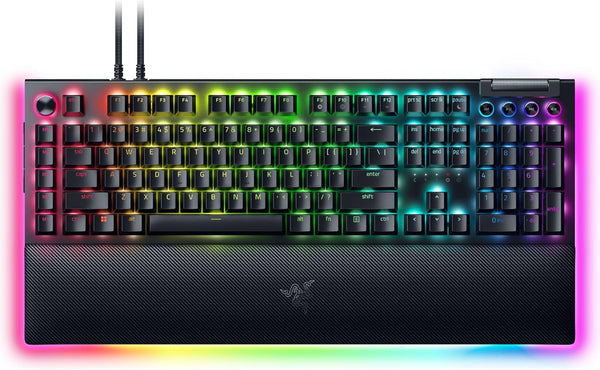 TECLADO BLACKWIDOW V4 PRO MECHANICAL USB-C SWITCH GREEN HYPERPOLLING 8,000HZ US CHROMA BLACK
