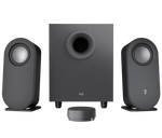 PARLANTE Z407 2.1 / 80W / BLUETOOTH / BLACK (980-001347) LOGITECH