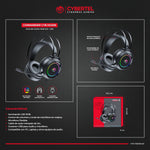 AUDIFONO CYBERMAX GAMING COMMANDER CYBERTEL