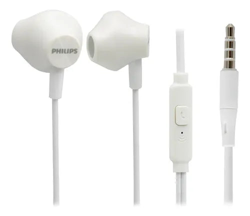 AURICULARES PHILIPS EARBUD TAUE101 1000 SERIES WHITE