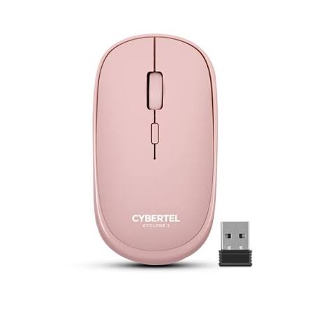 CYCLONE3 MOUSE CYBM500-3M PINK RECARGABLE CYBERTEL