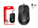 MOUSE GENIUS DX-101 USB OPTICO 1200 DPI BLACK